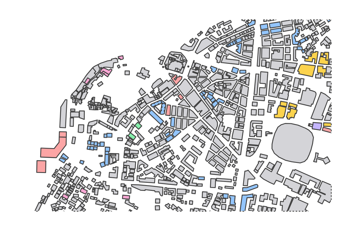 Program breakdown map