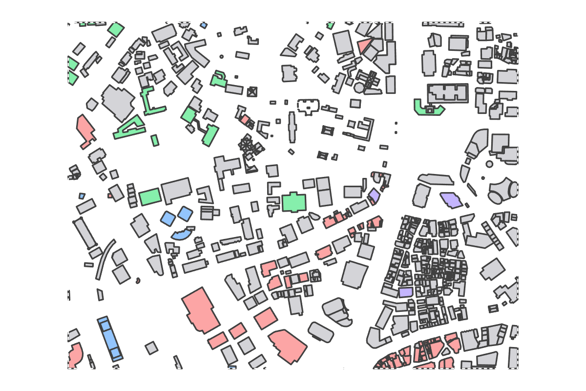 Program breakdown map