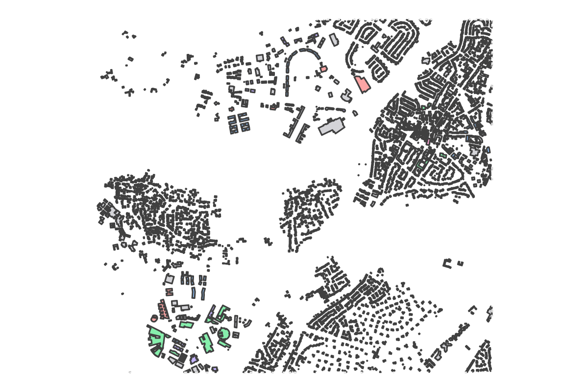 Program breakdown map