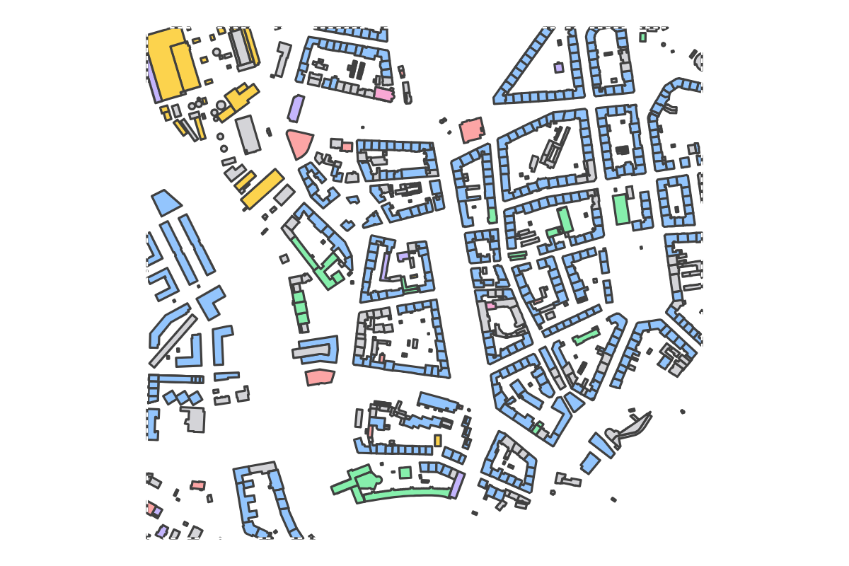 Program breakdown map