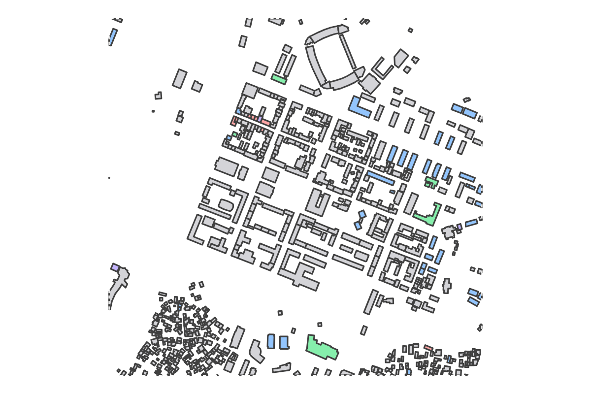 Program breakdown map