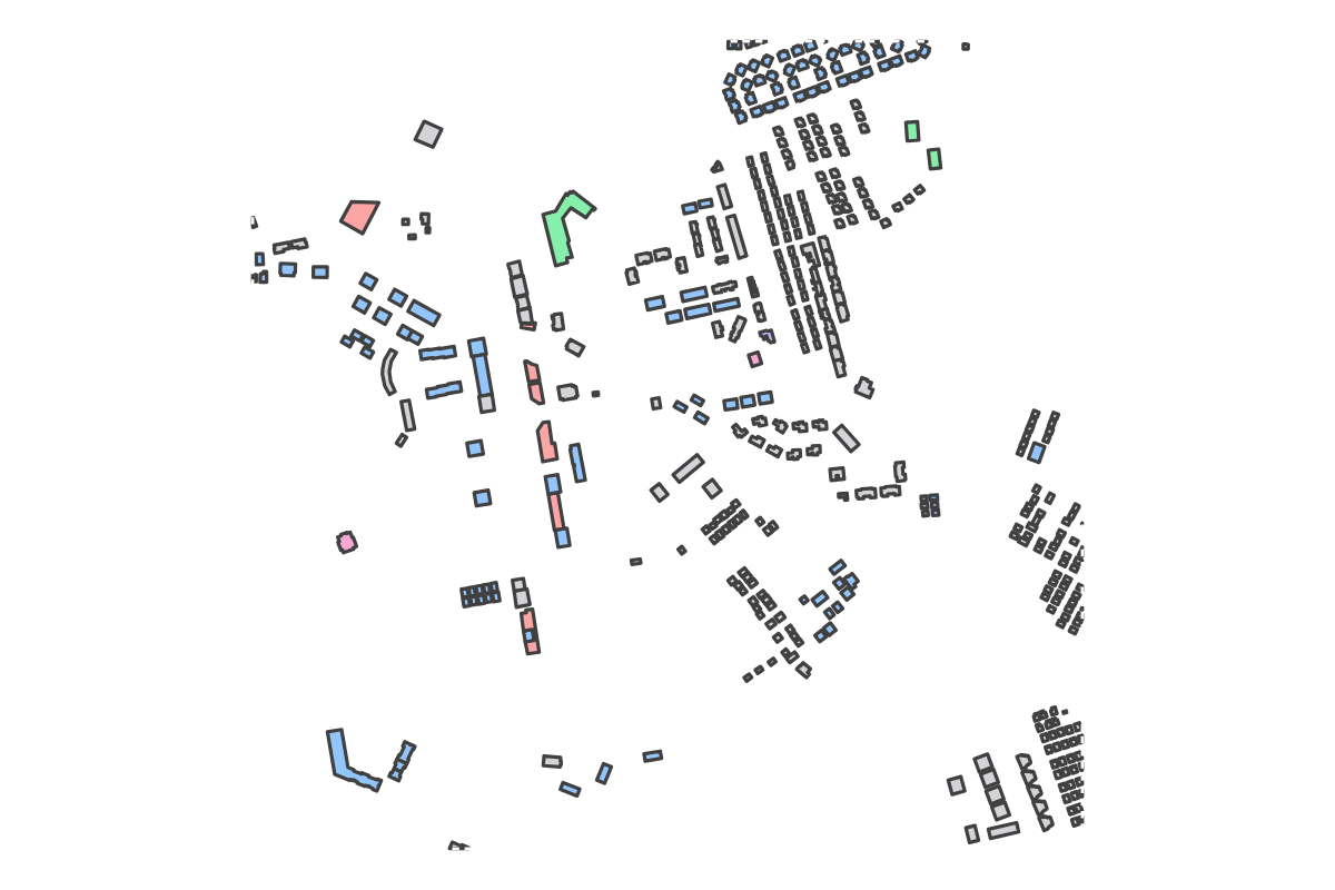 Program breakdown map