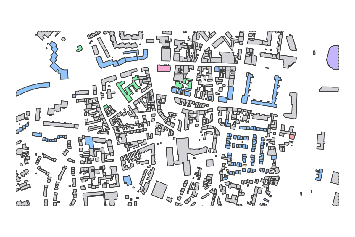 Program breakdown map