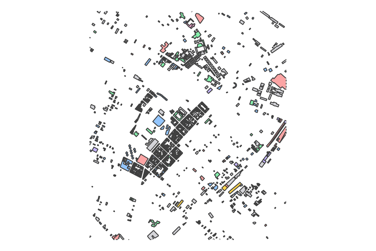 Program breakdown map