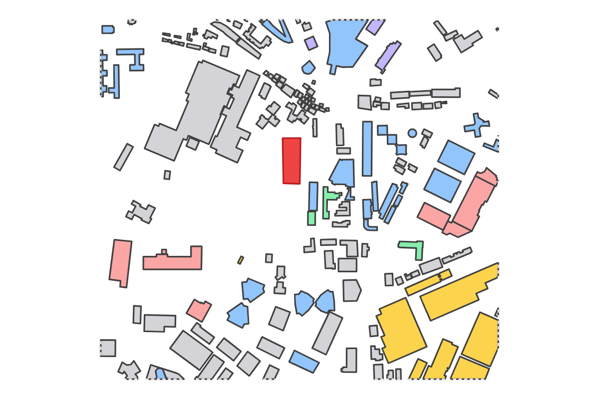 Program breakdown map