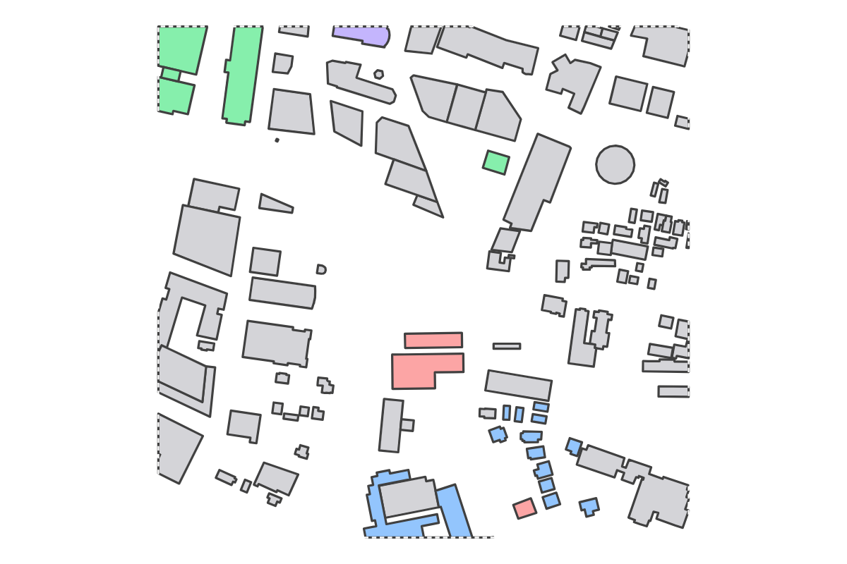 Program breakdown map