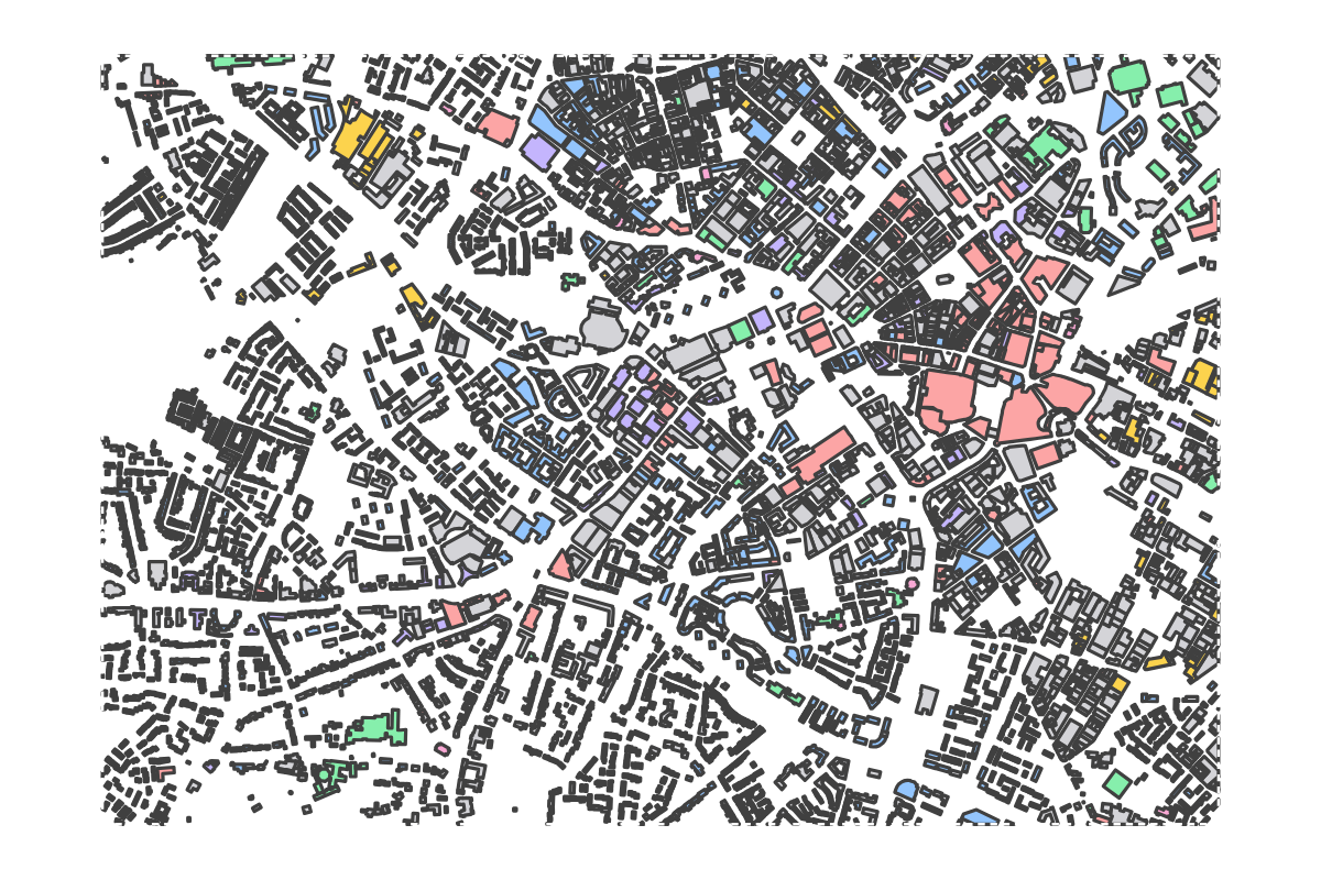 Program breakdown map