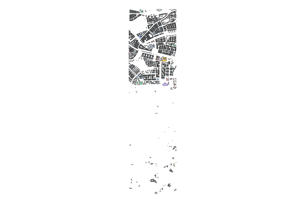 Program breakdown map