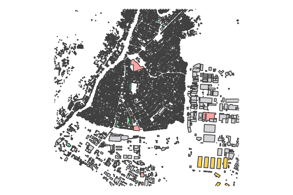 Program breakdown map