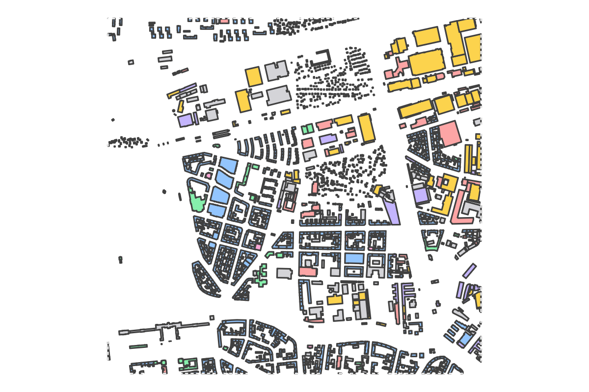 Program breakdown map