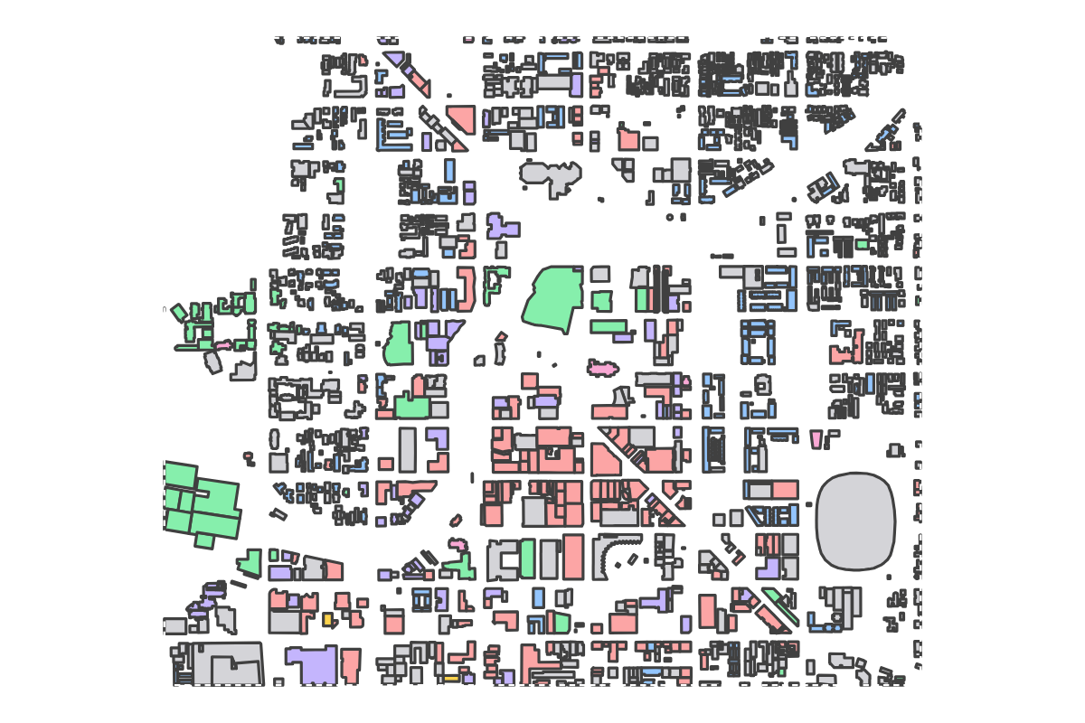 Program breakdown map