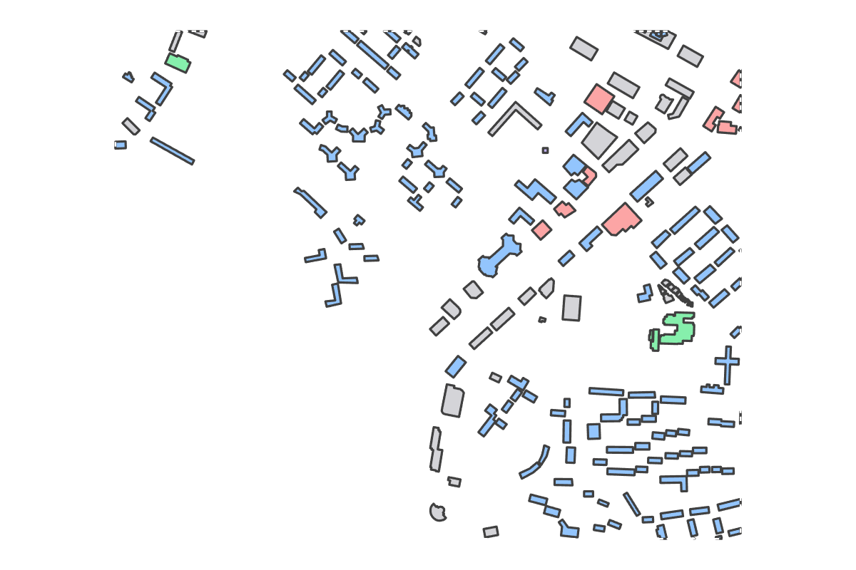 Program breakdown map