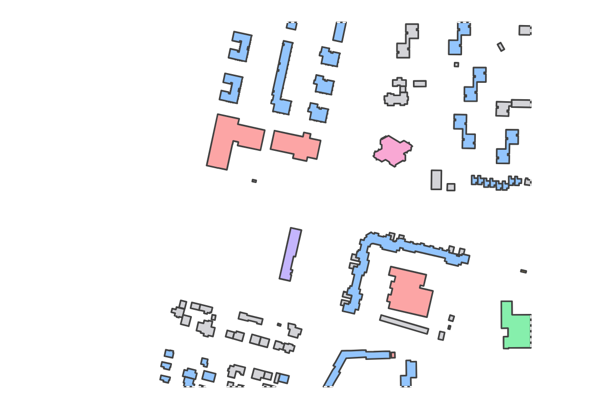 Program breakdown map