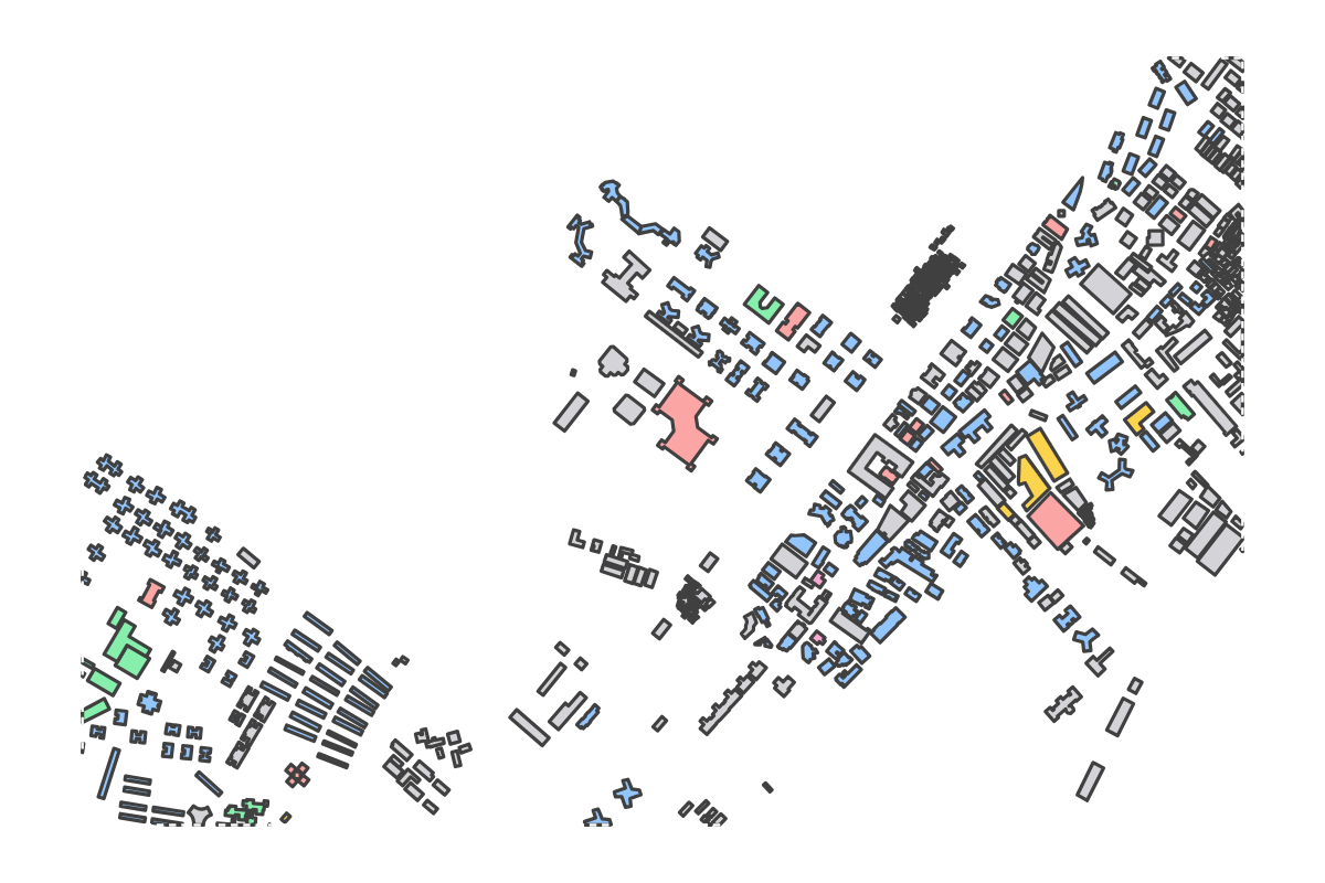 Program breakdown map