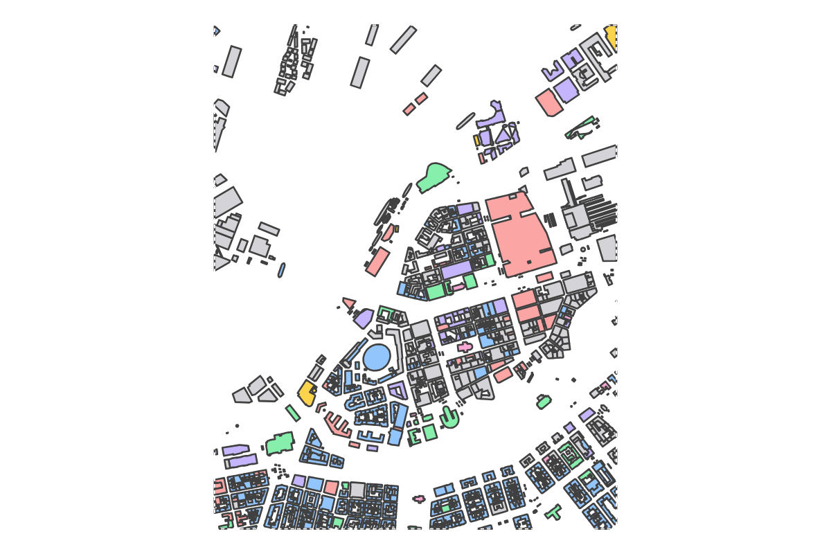 Program breakdown map