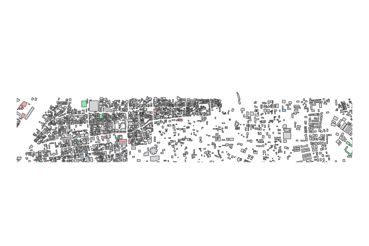 Program breakdown map