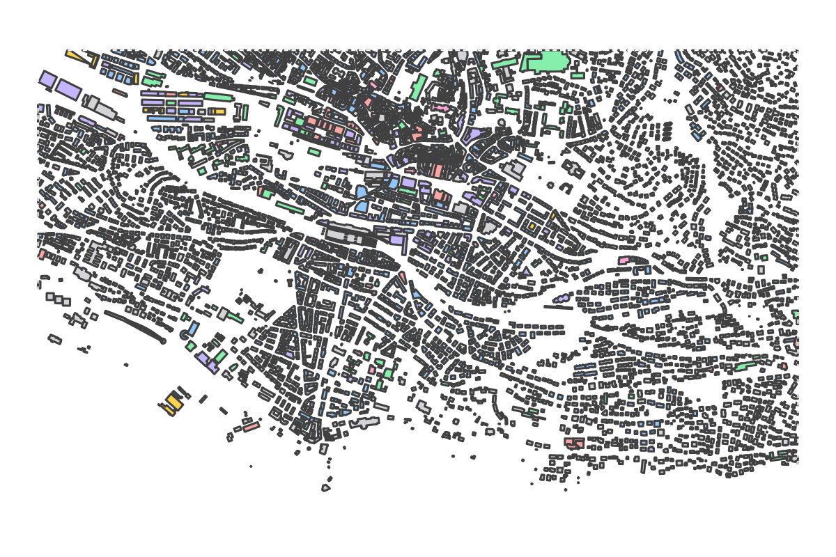 Program breakdown map