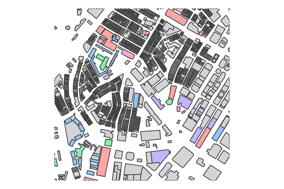 Program breakdown map