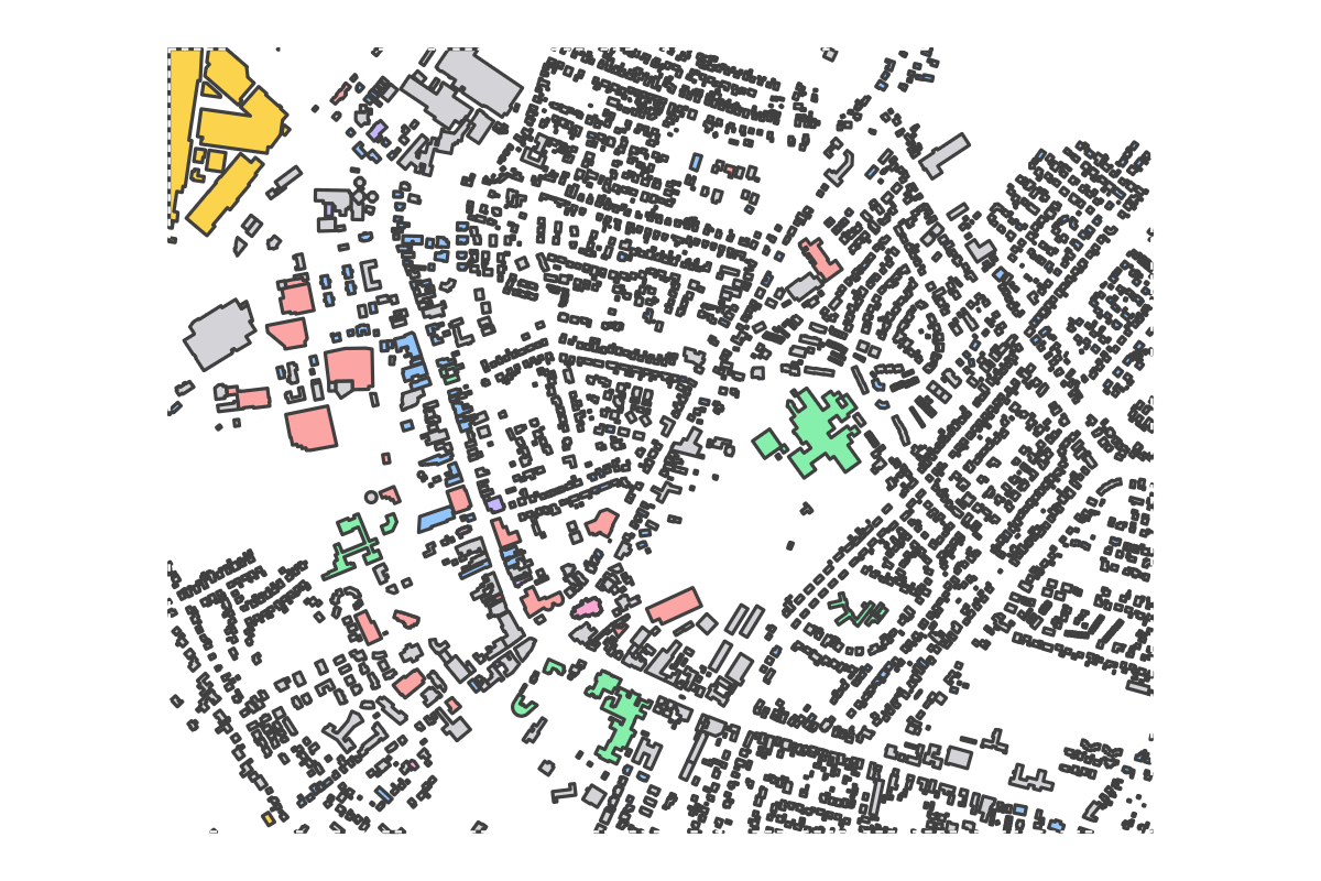 Program breakdown map