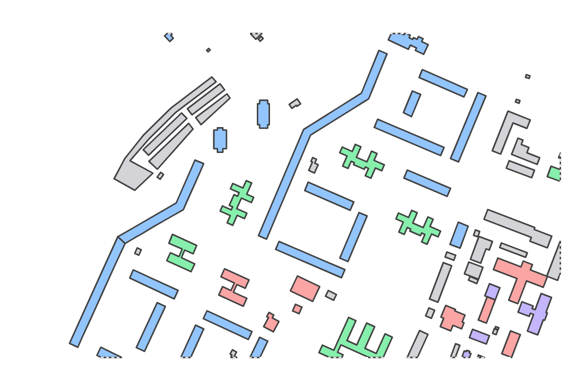 Program breakdown map