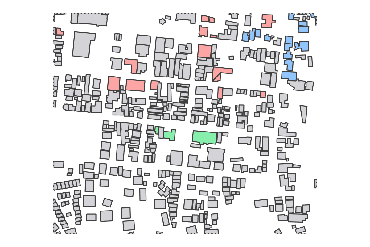 Program breakdown map