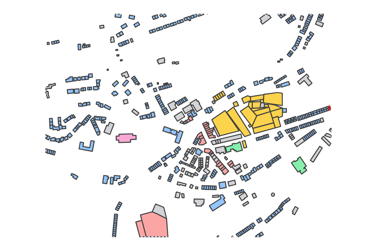 Program breakdown map