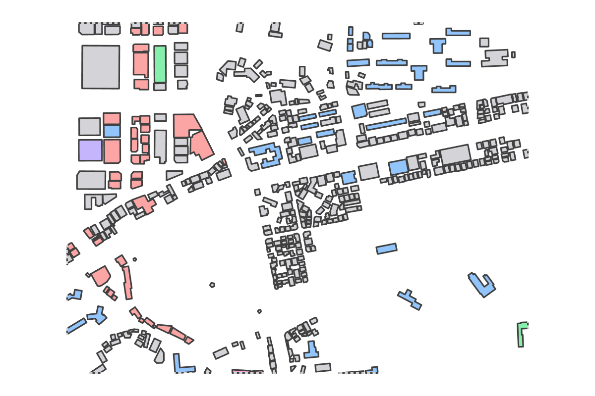 Program breakdown map