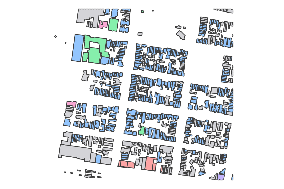 Program breakdown map