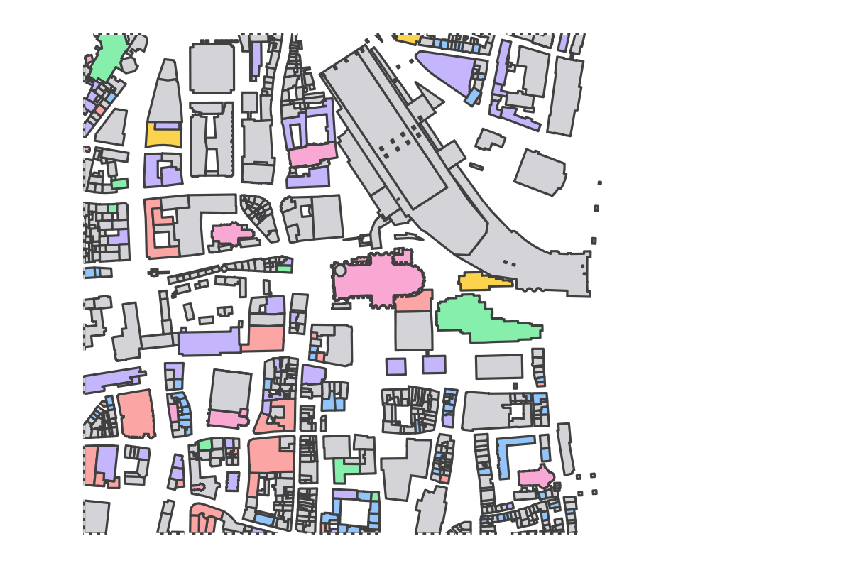 Program breakdown map
