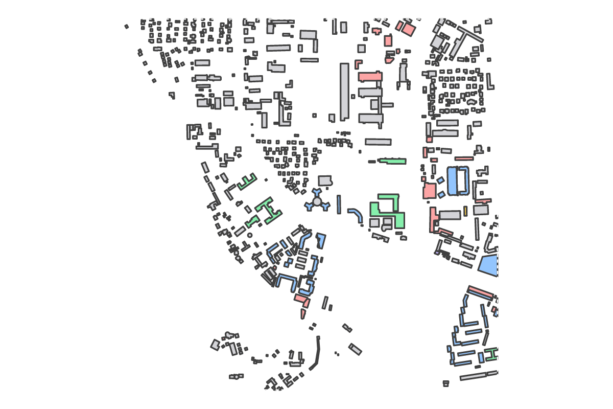 Program breakdown map