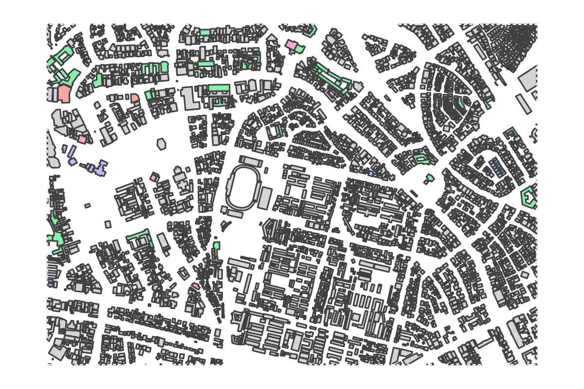 Program breakdown map