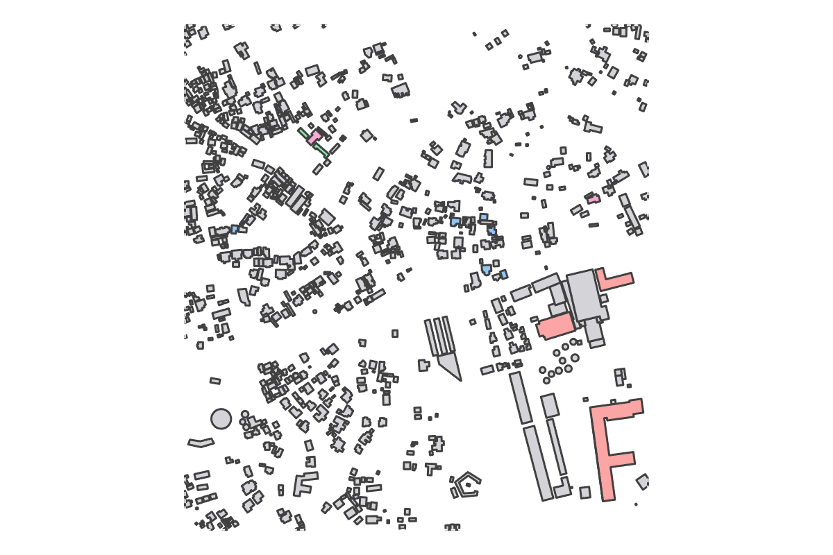 Program breakdown map