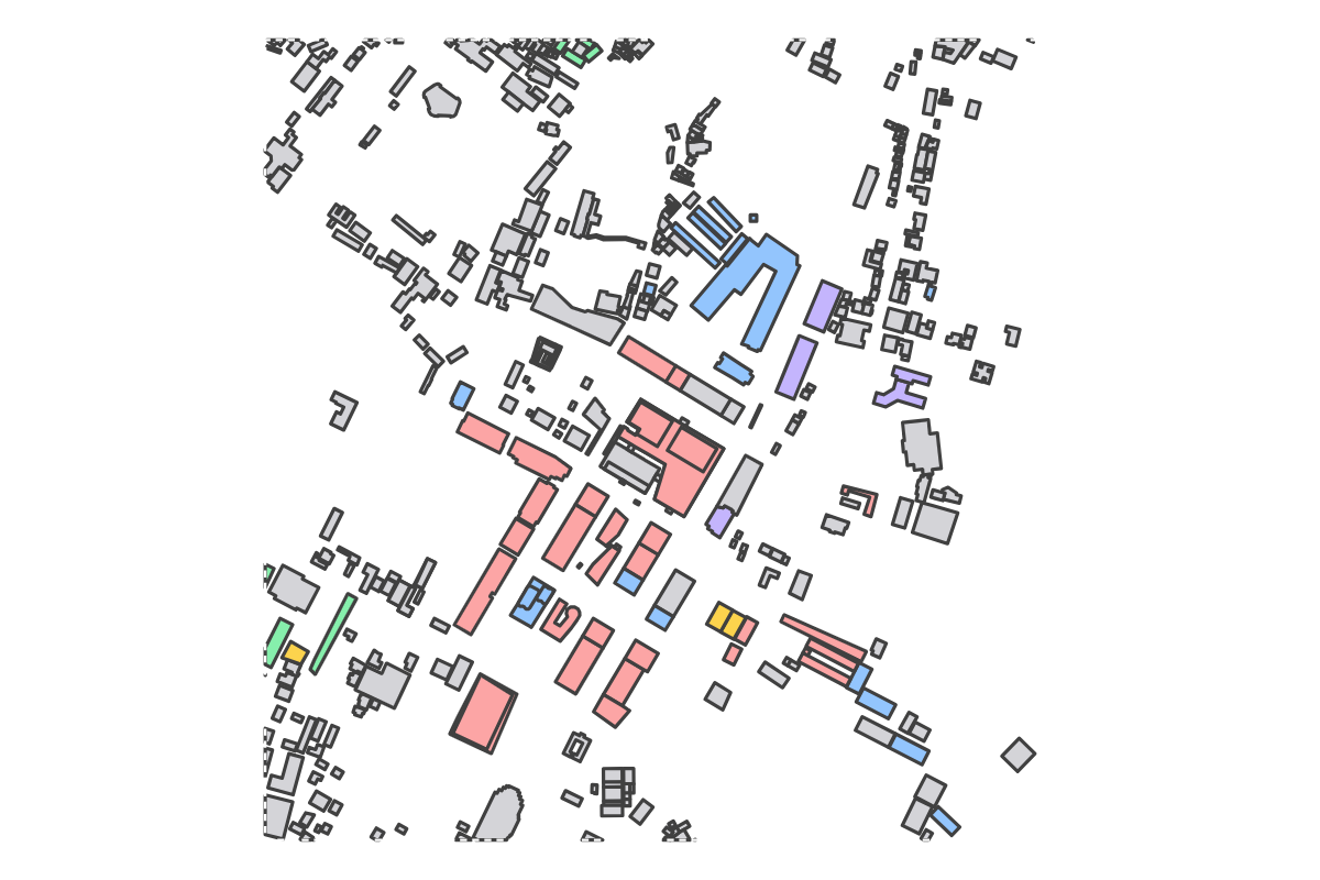 Program breakdown map