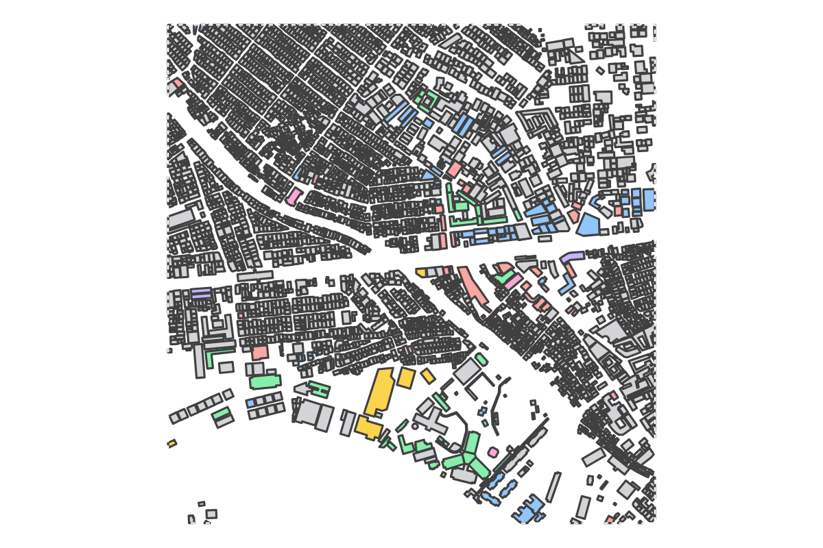 Program breakdown map