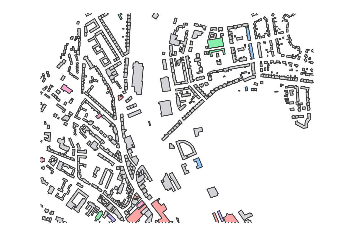 Program breakdown map