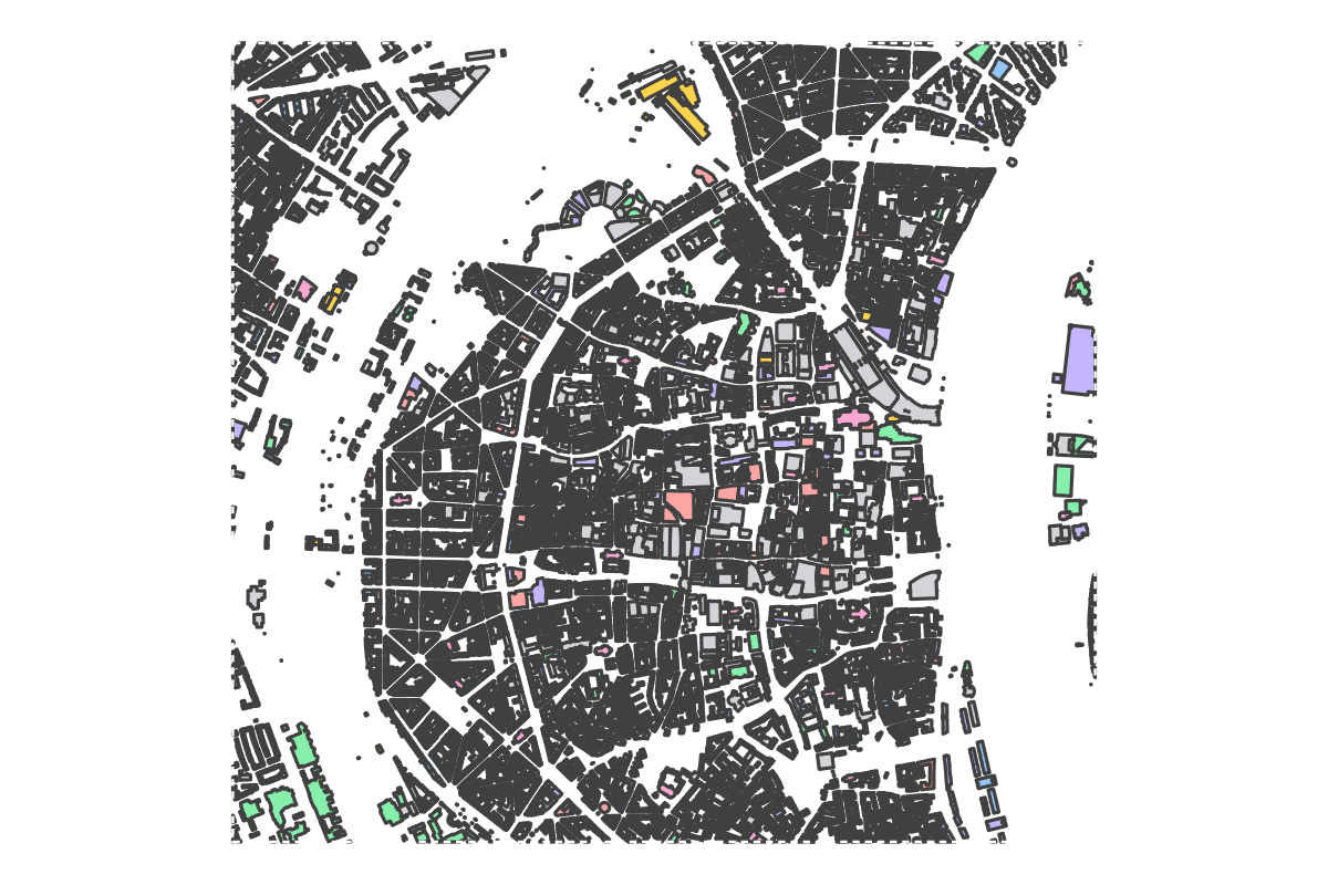 Program breakdown map
