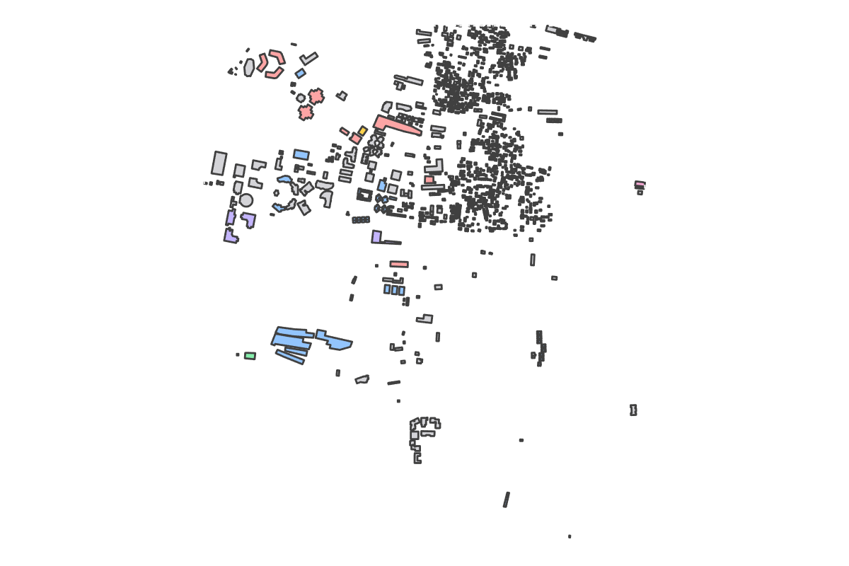 Program breakdown map
