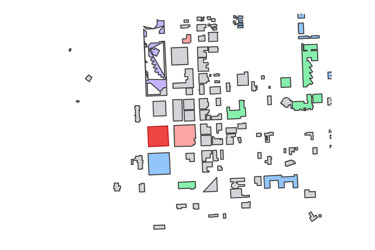 Program breakdown map
