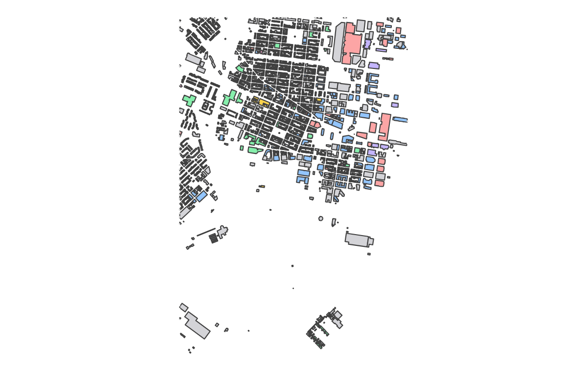 Program breakdown map