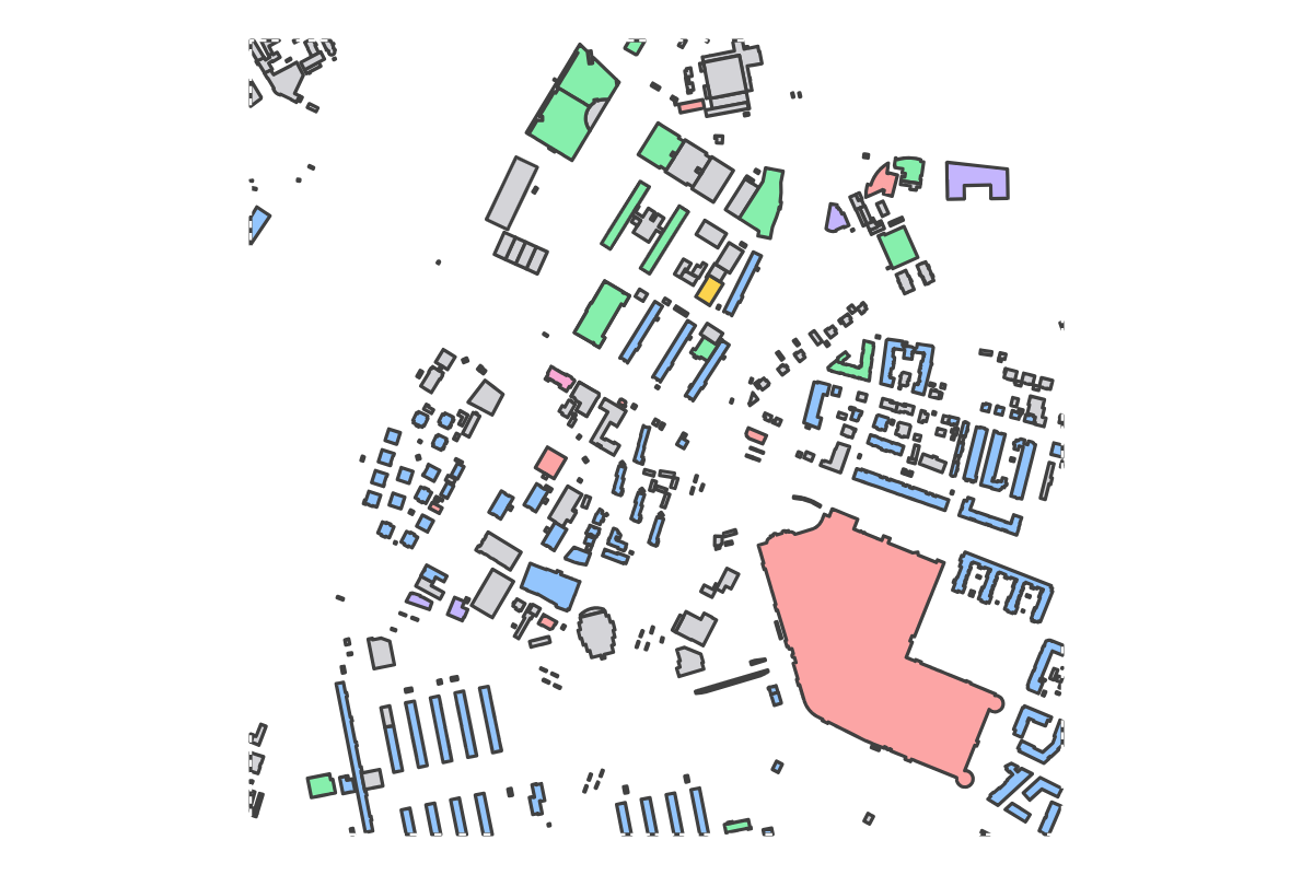 Program breakdown map
