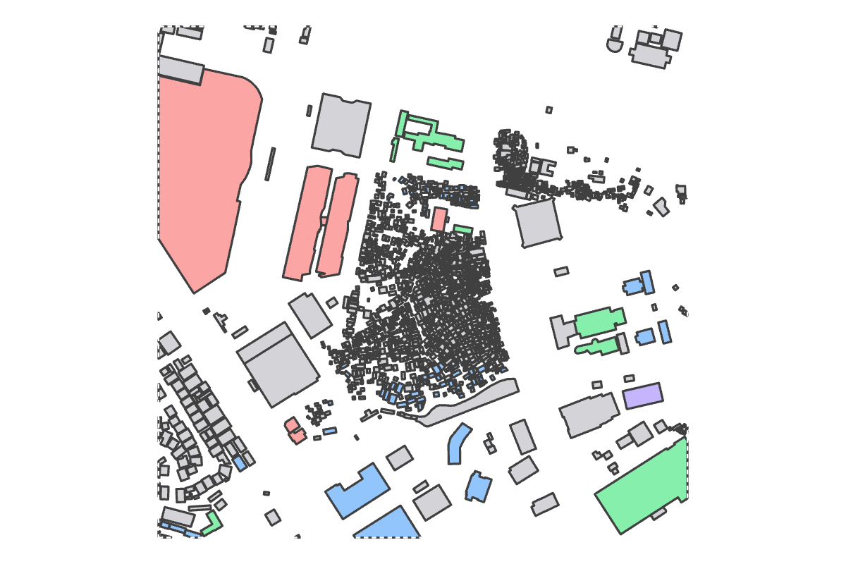Program breakdown map