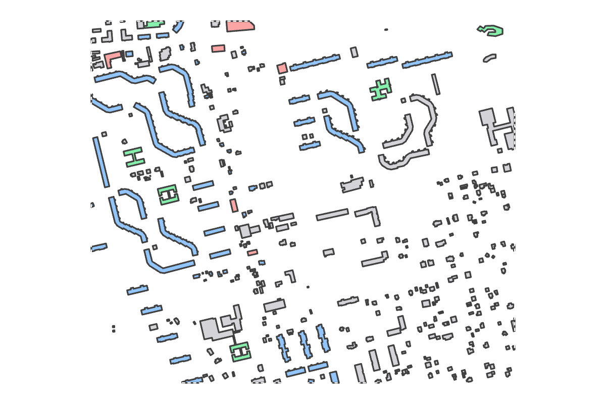 Program breakdown map