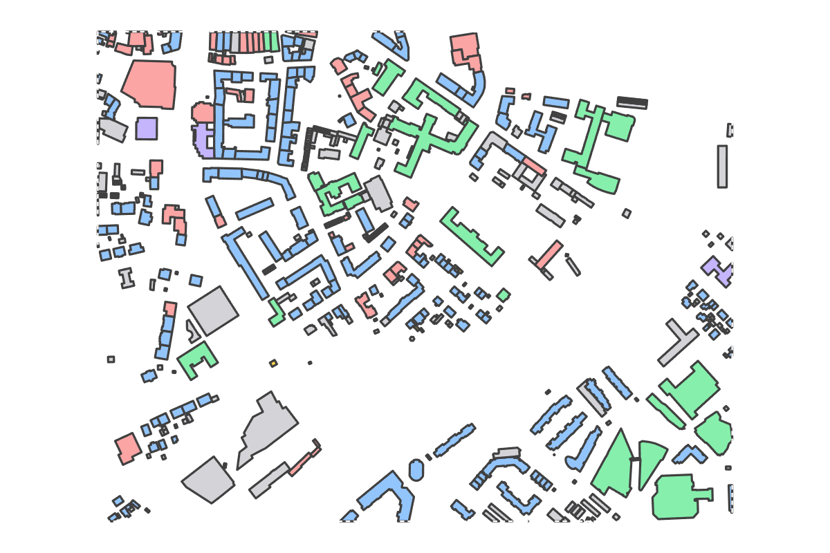 Program breakdown map