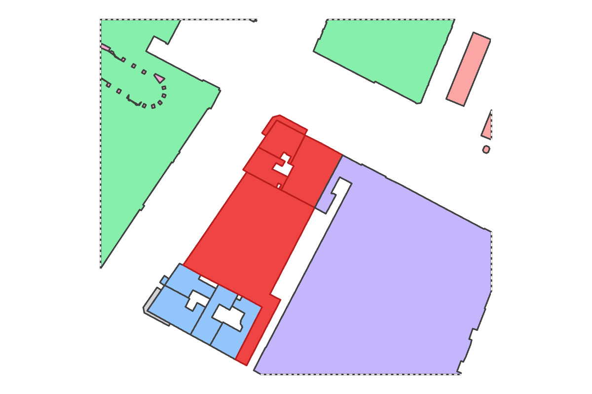 Program breakdown map