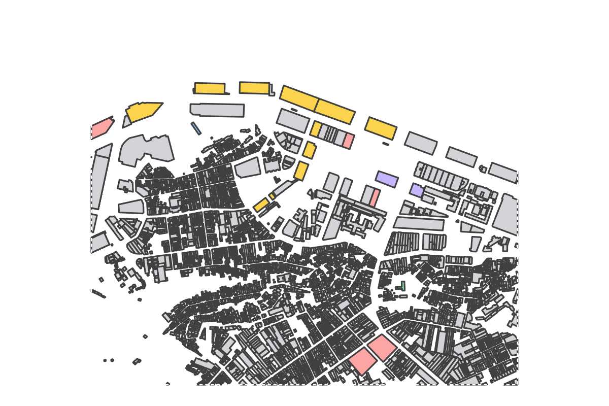 Program breakdown map