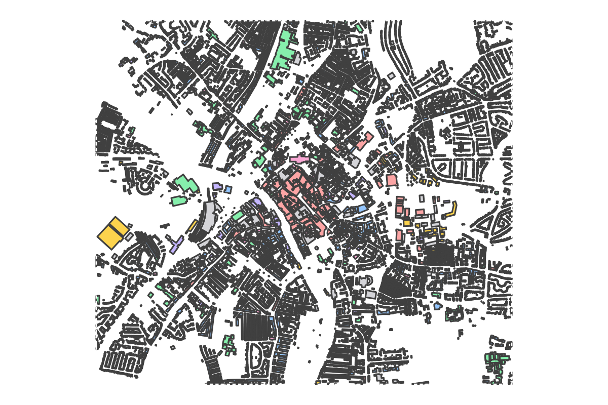 Program breakdown map