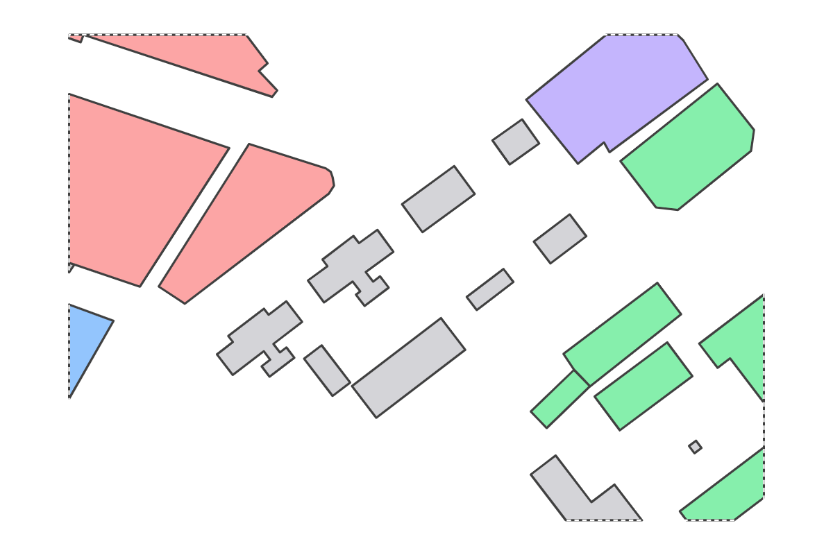 Program breakdown map