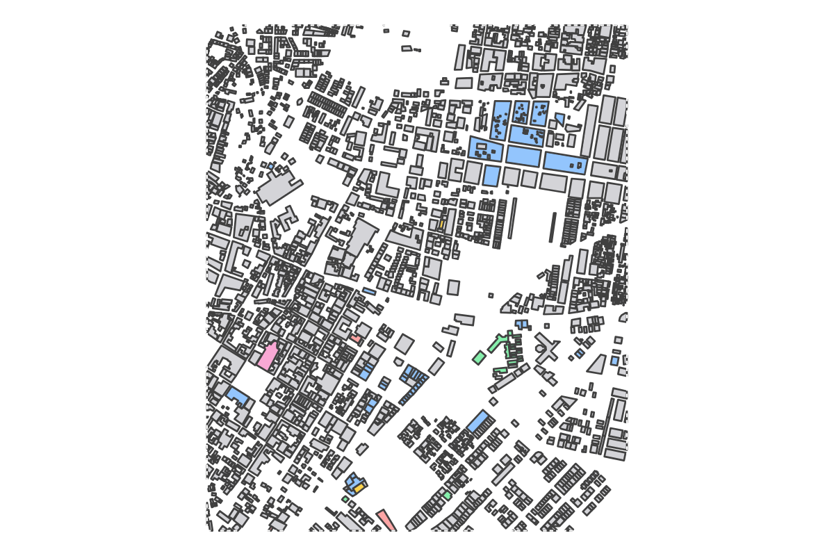 Program breakdown map