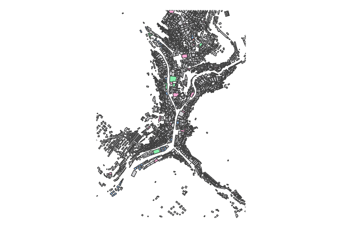 Program breakdown map