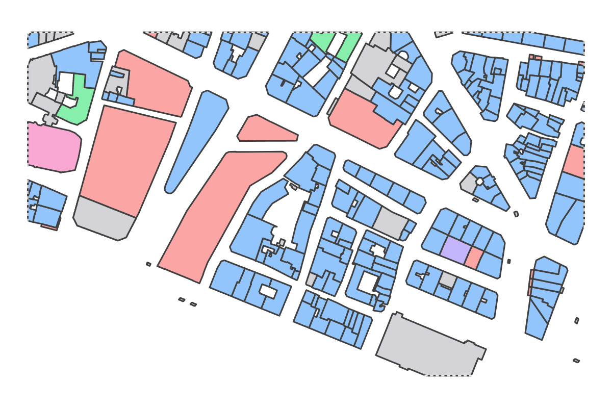 Program breakdown map